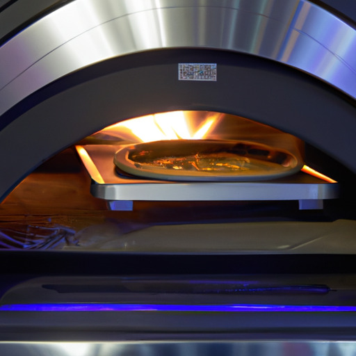 3. תמונה המדגישה את התכונות הנוספות בתנור פיצה מודרני.
